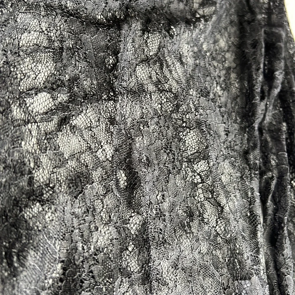 NWOT Widow Midnight Hour Victorian Blouse Top Black Size Small - Picture 10 of 14